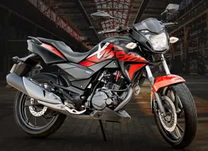 Xtreme 200R in Black with Sports Red