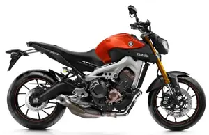 Yamaha FZ-09 Blazing Orange