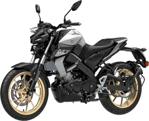 Yamaha MT-15 CYW Ice Fluo with Gold Wheels