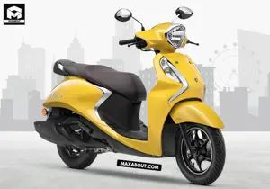 Yamaha Fascino 125 Yellow Cocktail