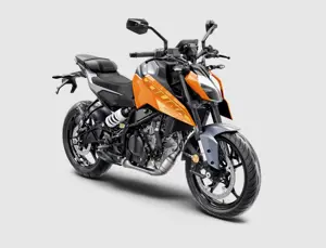 KTM Duke 250 Electric Orange