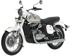 Jawa 350 White Chrome