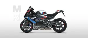 BMW M1000RR Light White & M Motorsport