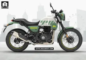 Royal Enfield Scram 440 Trail Green