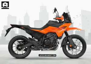 KTM 250 Adventure in Electronic Orange