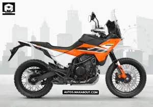 KTM 390 Adventure in Electronic Orange