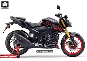 TVS Apache RTR 200 4V Glossy Black TVS Apache RTR 200 4V Glossy Black