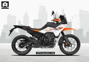 KTM 390 Adventure X Ceramic White