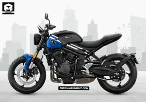 Triumph Trident 660 Cobalt Blue & Sapphire Black Triumph Trident 660 Cobalt Blue & Sapphire Black