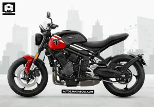 Triumph Trident 660 Diablo Red & Sapphire Black Triumph Trident 660 Diablo Red & Sapphire Black
