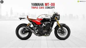 Yamaha MT-09 Triple Cafe Concept