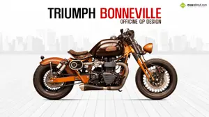 Custom Triumph Bonneville by Officine GP Design