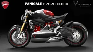 Ducati 1199 Panigale Cafe Fighter by Gannet Design