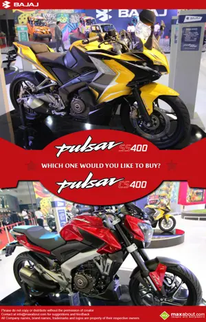 Bajaj Pulsar SS400 vs. Bajaj Pulsar CS400