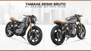 Yamaha SR500 Bruto by Analog Motorcycles