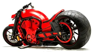 Porsche Tribute Motorcycle by Custom Wolf