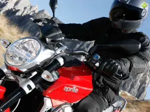 Aprilia Mana 850 Close-up Shot