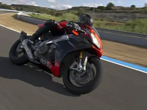 RSV4 Factory APRC 3-Quarter Front 'Black'