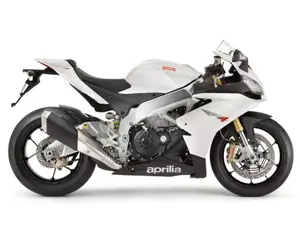 RSV4 R APRC Side View 'Silver'