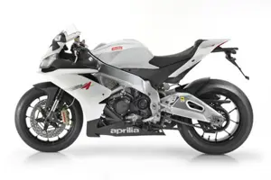 RSV4 R Side View 'Silver'