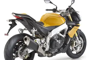 Tuono V4 R APRC 3-Quarter Rear 'Yellow'