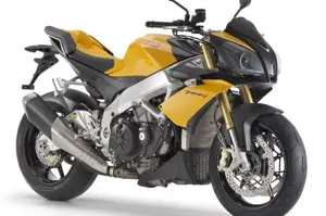 Tuono V4 R 3-Quarter Front 'Yellow'