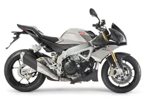 Tuono V4 R Side View 'Silver'