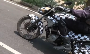 125cc New Hero Motorcycle Spotted