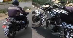 125cc New Hero Motorcycle Spotted