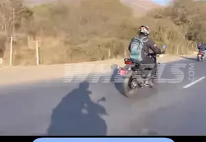 Bajaj-Triumph Motorcycle Spotted in India