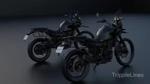 RE Himalayan 450 3D Model