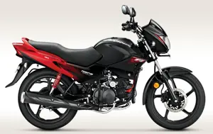 2014 Hero Glamour PGM-Fi 'Black With Red'