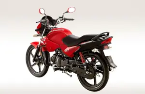 2014 Hero Glamour PGM-Fi Rear 3-Quarter