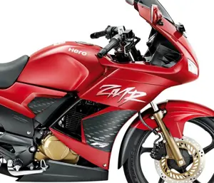 2014 New Hero Karizma ZMR Close-up 'Red'