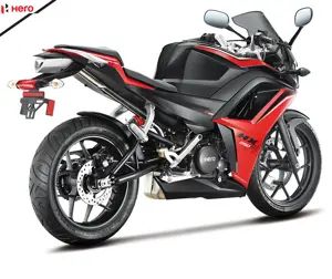 Rear View of Hero HX250R