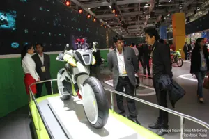 Hero iON at Auto Expo 2014