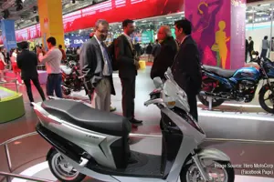 Hero Leap Hybrid Concept at Auto Expo 2014