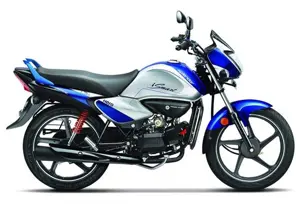 Hero Spendor iSmart Side View 'Silver'