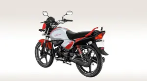 Hero Splendor iSmart Rear 3-Quarter