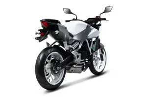 Hyosung GD250N Rear 3-Quarter 'White'
