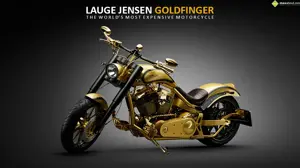 Lauge Jensen Goldfinger - The World’s Most Expensive Motorcycle