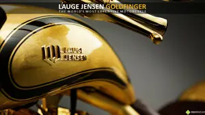 Lauge Jensen Goldfinger - The World’s Most Expensive Motorcycle