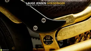 Lauge Jensen Goldfinger - The World’s Most Expensive Motorcycle