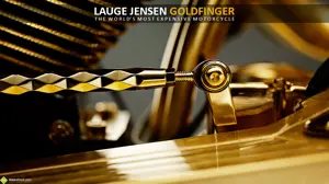 Lauge Jensen Goldfinger - The World’s Most Expensive Motorcycle