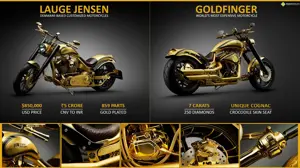 Lauge Jensen Goldfinger - The World’s Most Expensive Motorcycle