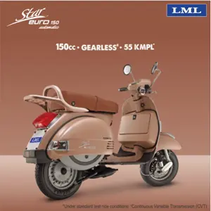 LML Star Euro 150 Rear 3-Quarter