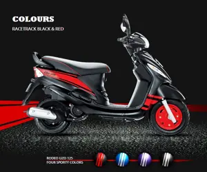 Mahindra Rodeo Uzo 125 'Red/Black'