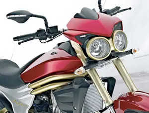 2014 New Mahindra Mojo Headlight