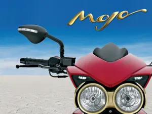 2014 New Mahindra Mojo Close-up Shot