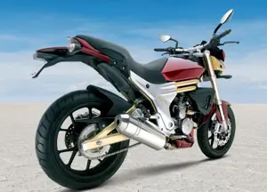2014 New Mahindra Mojo Rear 3-Quarter